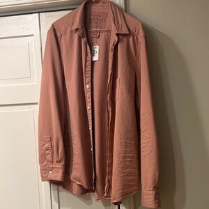 Frank & Eileen Women’s Dusty Pink Button-Down Shirt